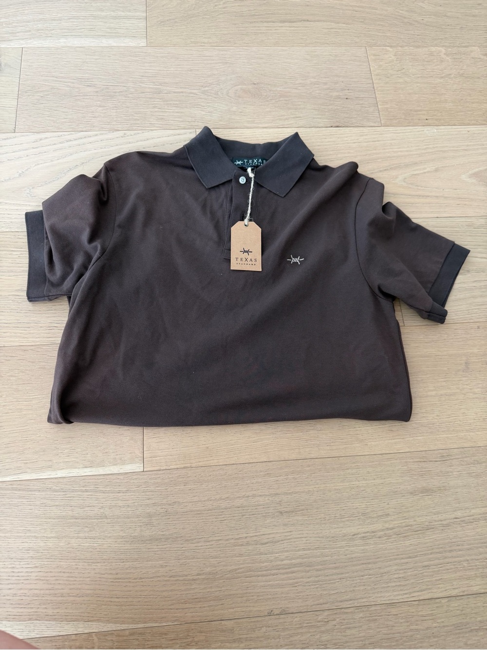 Brown Polo Shirt for Men - Classic Short Sleeve